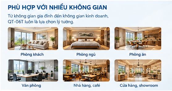 Quạt trần cao cấp QT – 06T - 5